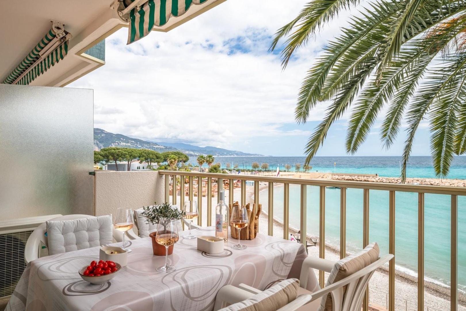 Le Coq Ligures - Air Conditioning - Seafront - Wifi Roquebrune-Cap-Martin Exterior foto